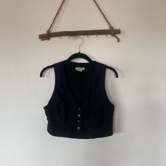 Black sleeveless vest - Picture 5 of 8
